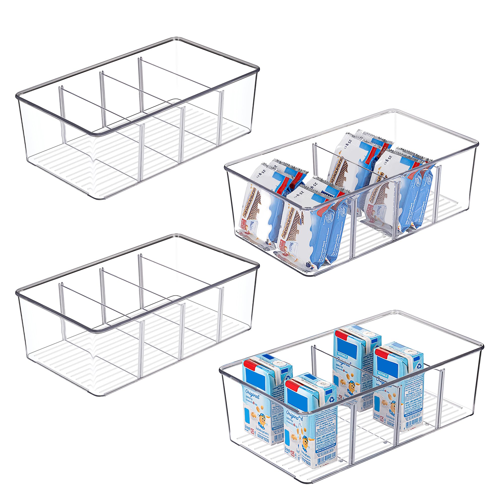 Food Snacks Packets - Contenedores organizadores de almacenamiento de alimentos