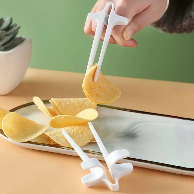Snacks Food Video - 1 ud. Pinzas Multifuncionales para Comida,