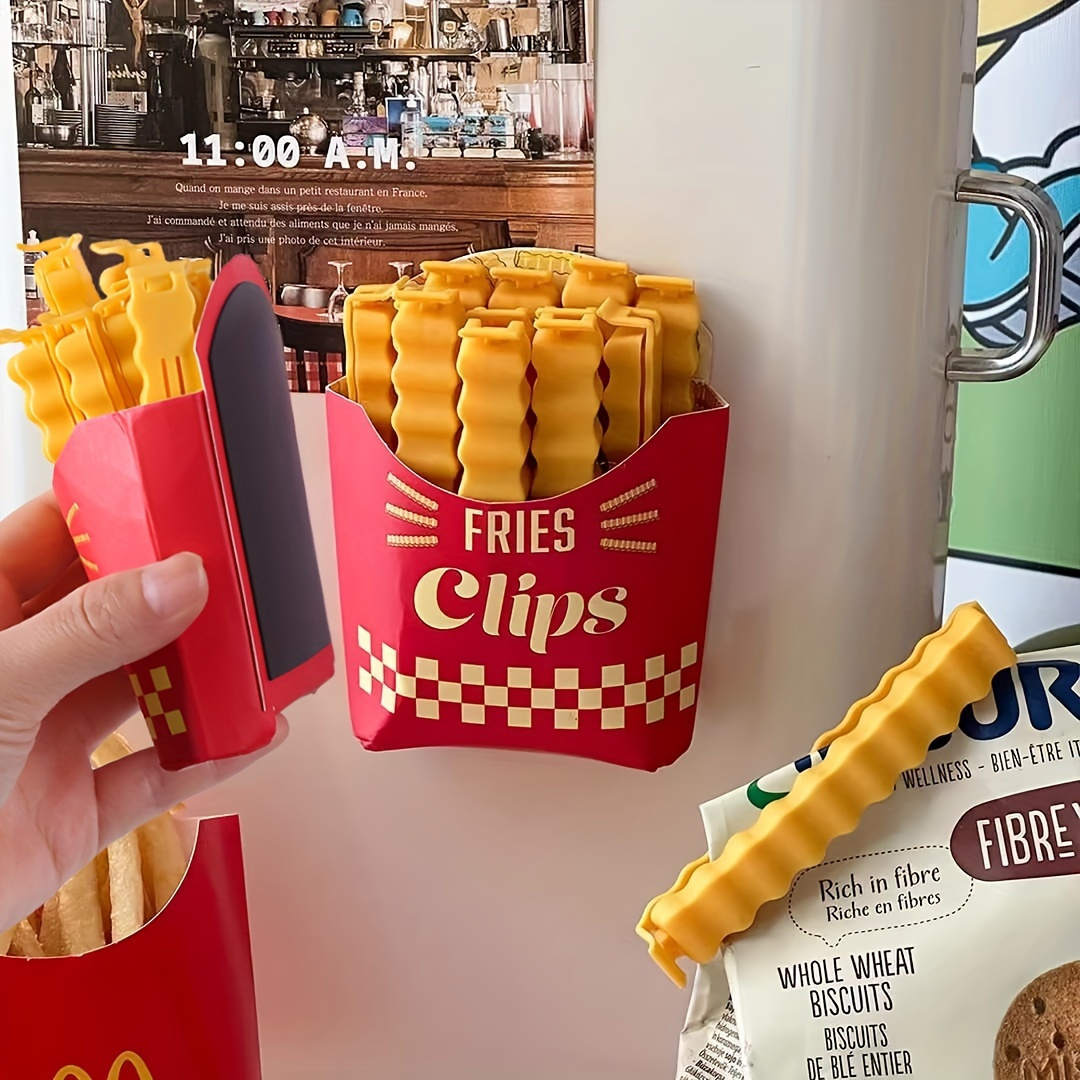 Food Snacks Packets - Clips de Sellado para Papas Fritas,