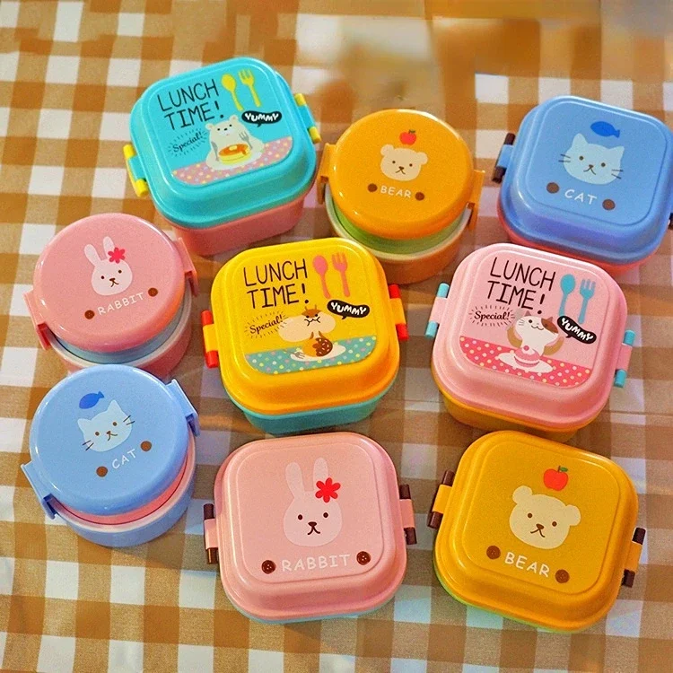 Food Snacks For Kids - Fiambrera Bento Kittyed de dibujos animados,