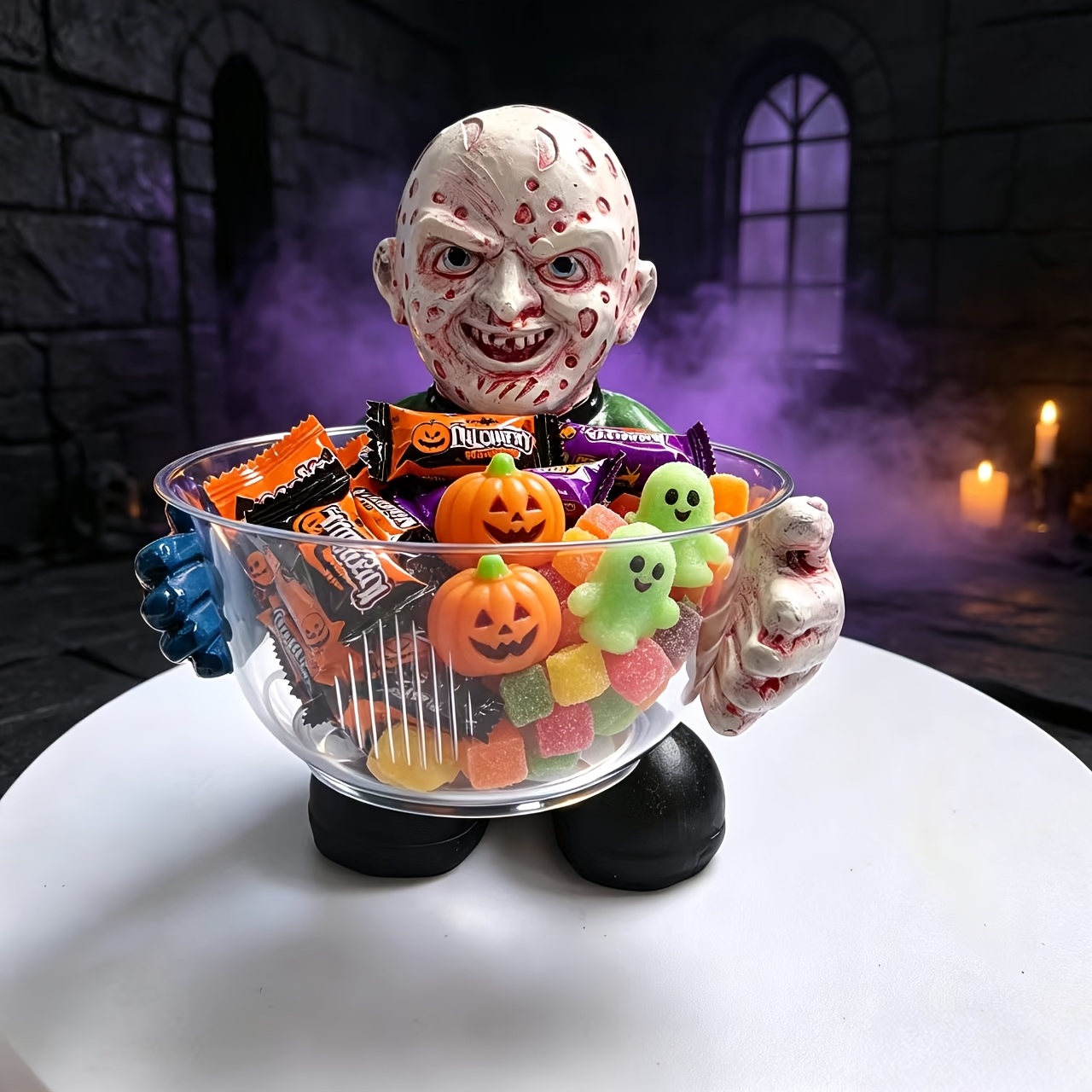 Zombie Snacks - Cuenco de dulces con figura de