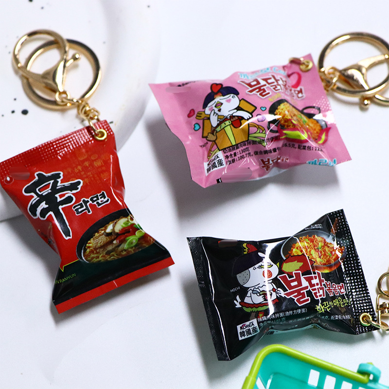 Food Snacks Packets - Llavero con Forma de Paquete de