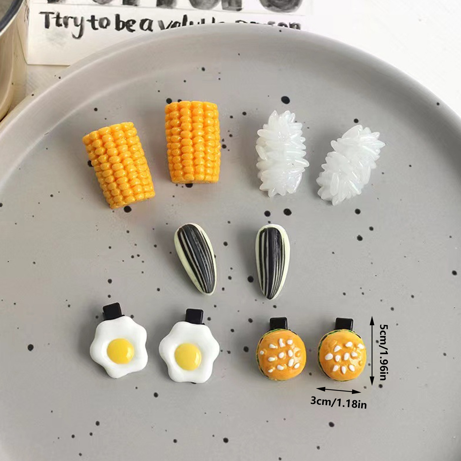 Set de Mini Pinzas para el Cab - Food Snacks For Kids reseña y precio