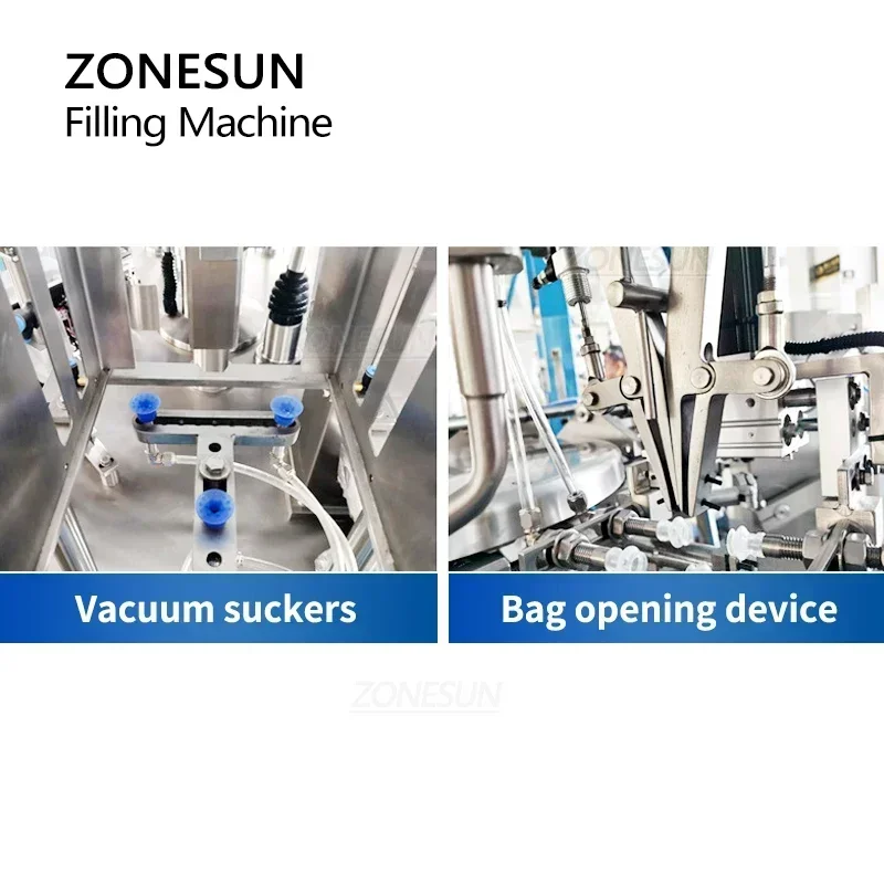 ZONESUN ZS-GB200 Máquina autom - Food Snacks Packets reseña y precio