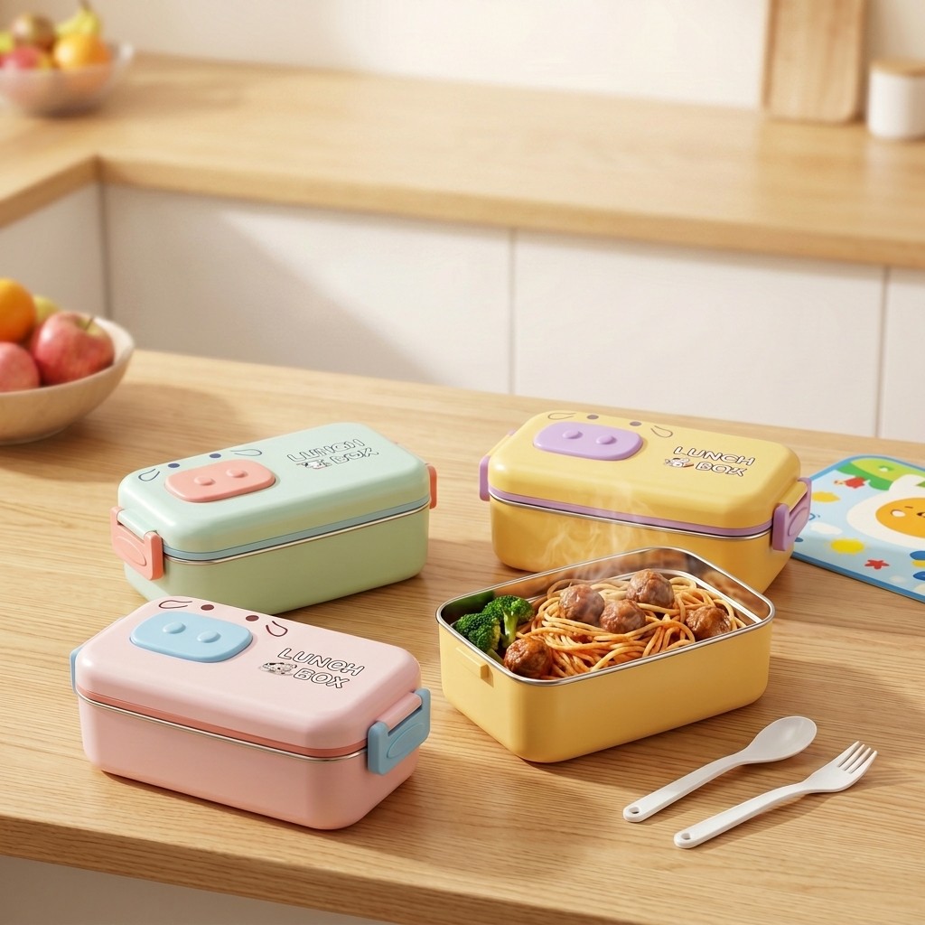 Lonchera Infantil de Acero Ino - Food Snacks For Kids reseña y precio