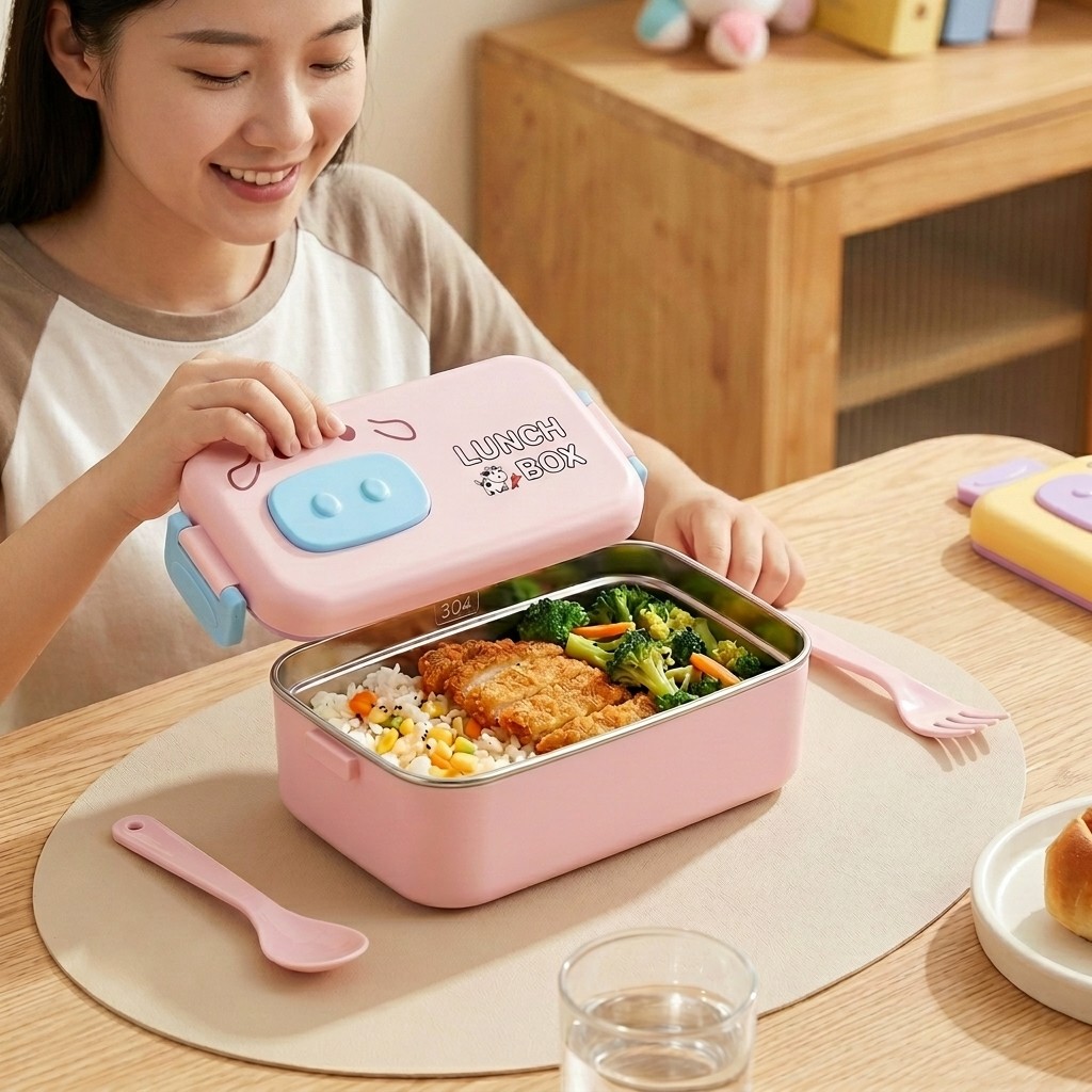 Lonchera Infantil de Acero Ino - Food Snacks For Kids reseña y precio