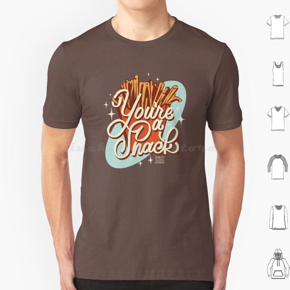 You’re A Snack T Shirt Big Siz - Food Snacks Drawing reseña y precio