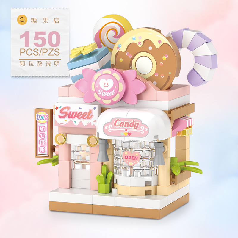 Food Shop Street Series - Kit  - Food Snacks Ideas For Kids reseña y precio