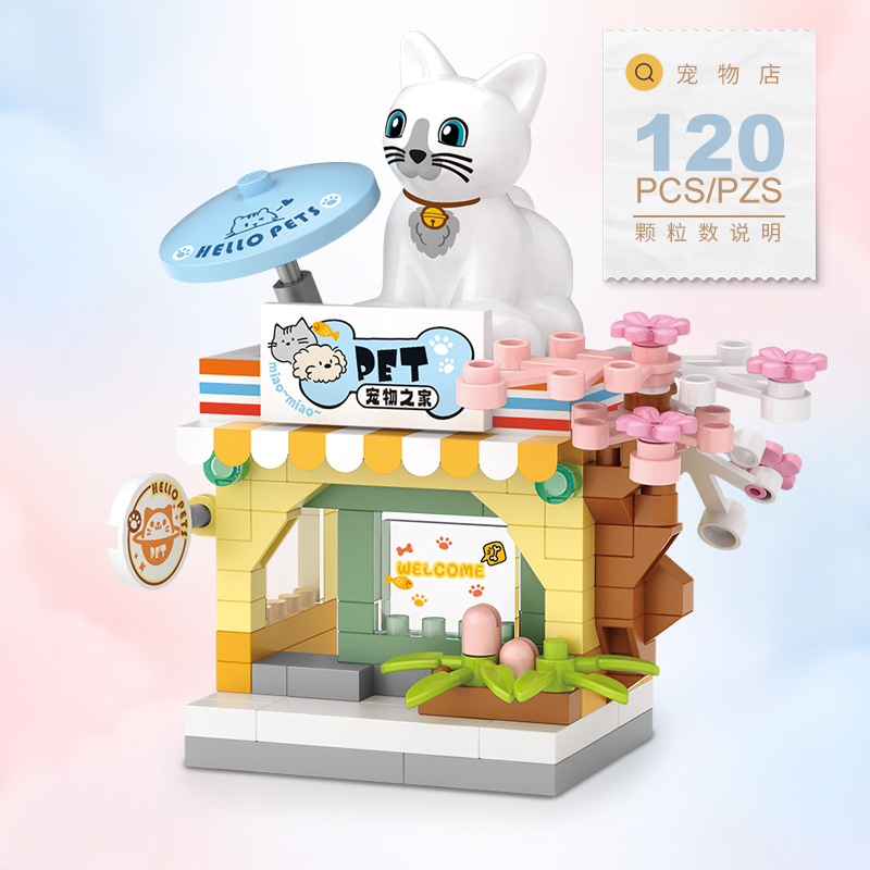 Food Shop Street Series - Kit  - Food Snacks Ideas For Kids reseña y precio
