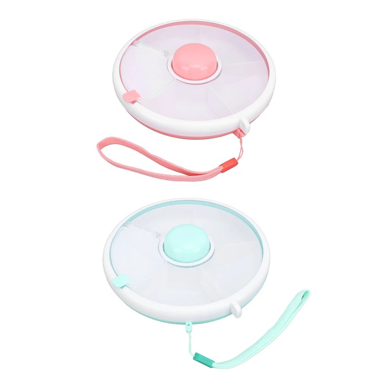 360 °   Contenedor giratorio p - Food Snacks For Kids reseña y precio