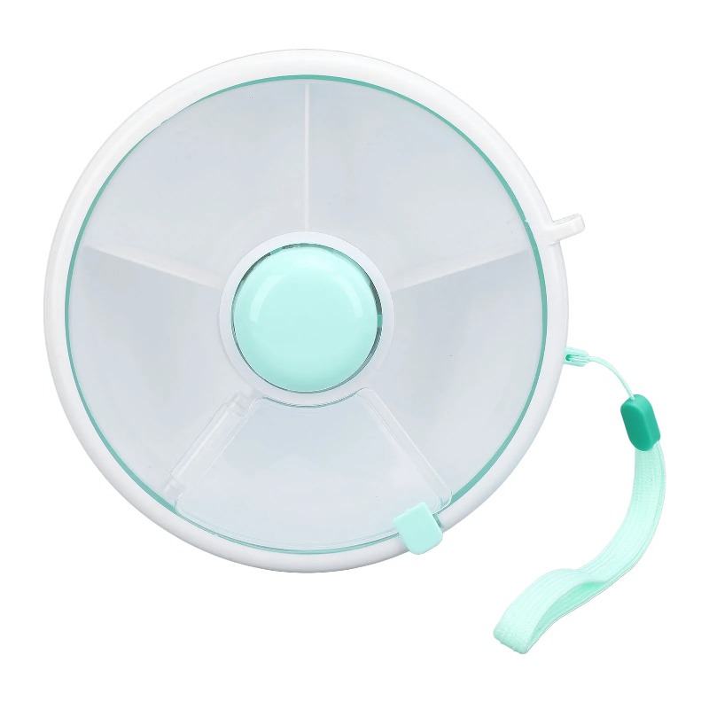 360 °   Contenedor giratorio p - Food Snacks For Kids reseña y precio