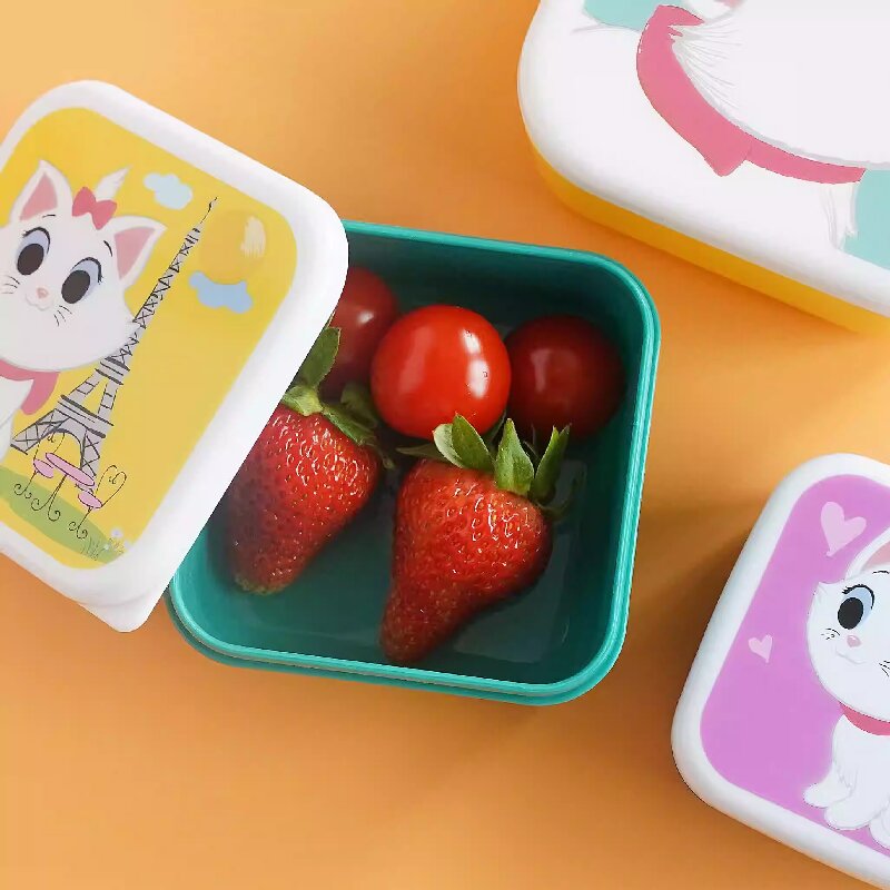 Caja Bento con diseño de anima - Food Snacks For Kids reseña y precio