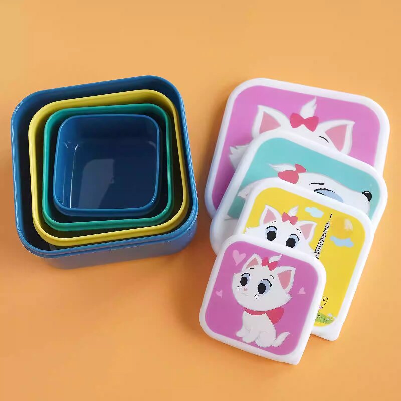 Caja Bento con diseño de anima - Food Snacks For Kids reseña y precio