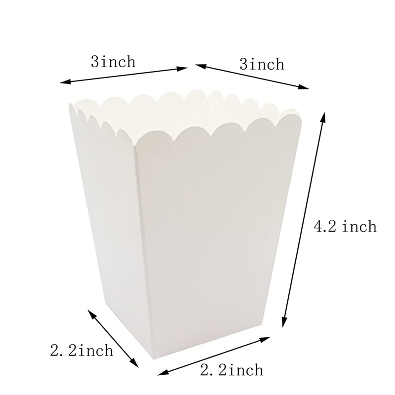 12 Uds. De cajas de papel para - Food Snacks For Kids reseña y precio